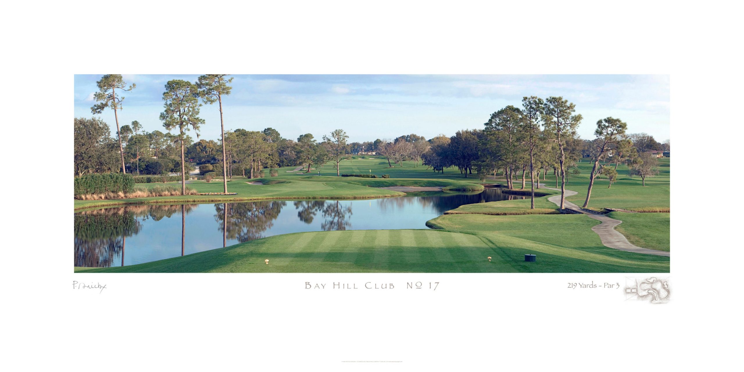 Bay Hill No. 17  Stonehouse Golf