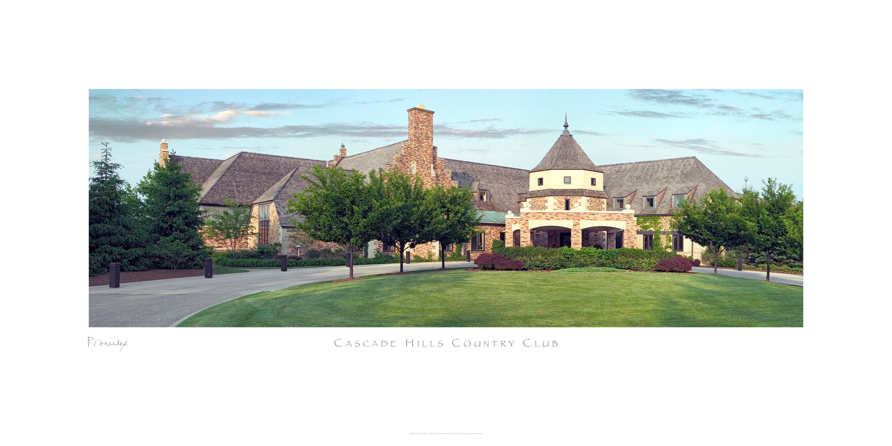 Cascade Hills Clubhouse Stonehouse Golf