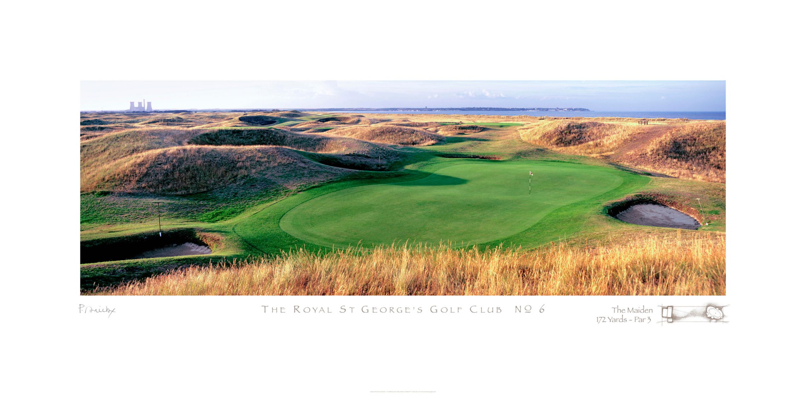 Royal St George's Golf Club No. 6 | Stonehouse Golf