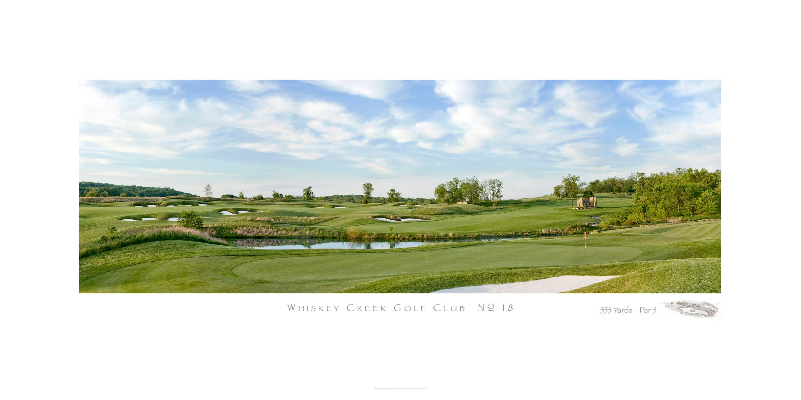 Whiskey Creek Golf Club, Courses